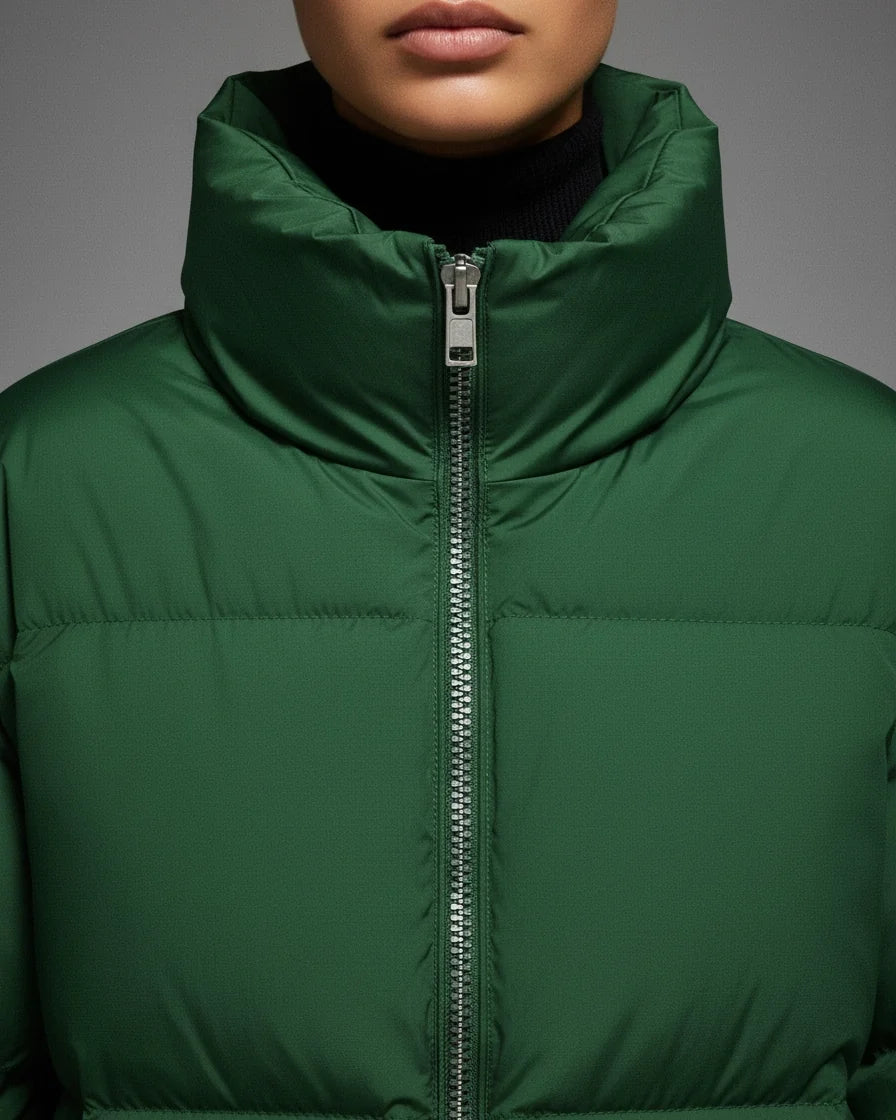 Women Oversized Quilted Puffer Jacket