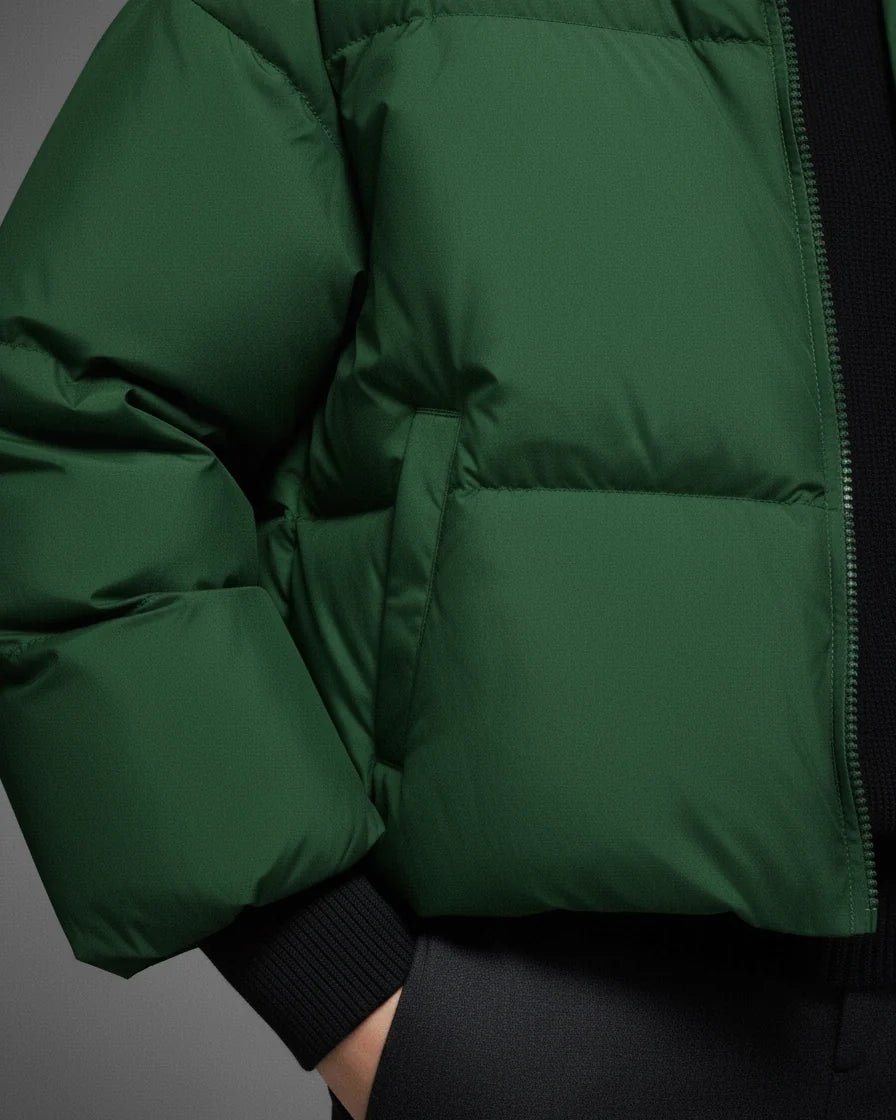 Women Oversized Quilted Puffer Jacket