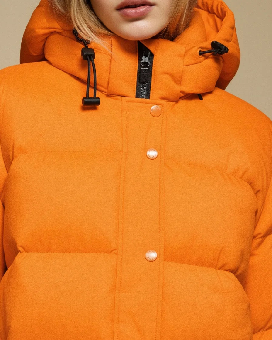 Women Quilted Maxi Puffer Jacket