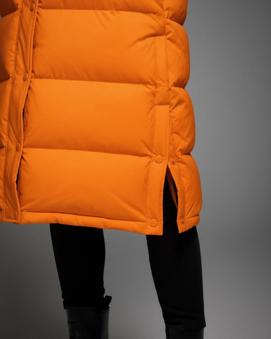 Women Quilted Maxi Puffer Jacket