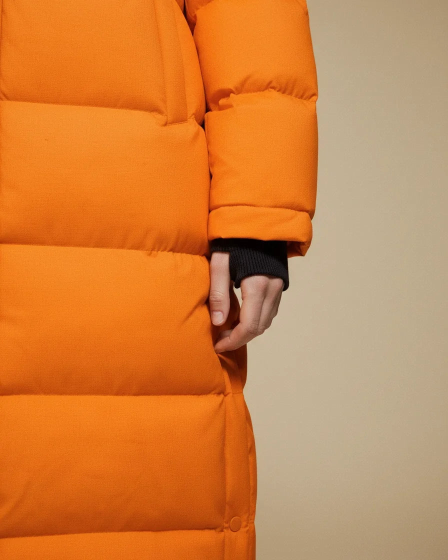 Women Quilted Maxi Puffer Jacket
